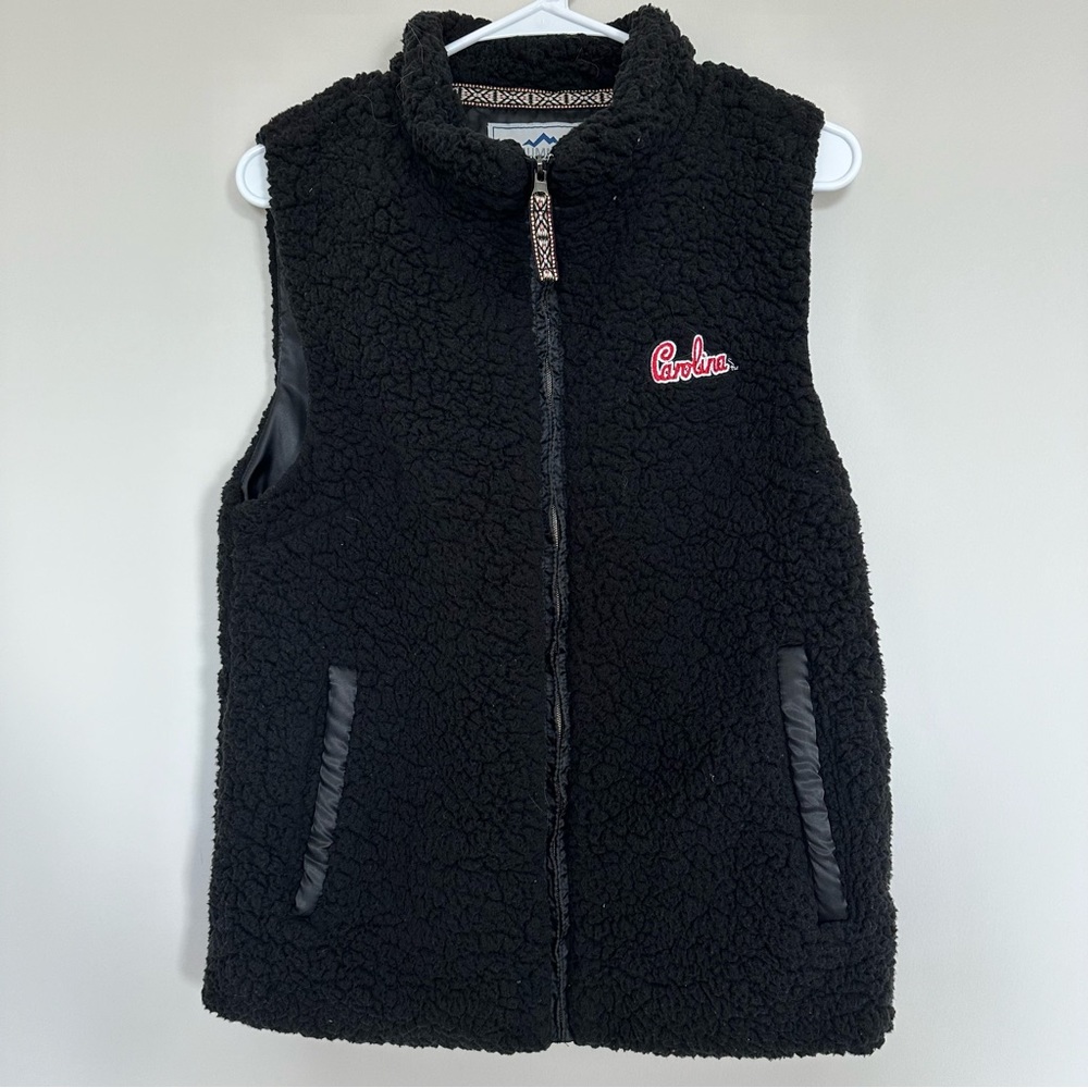 Women’s South Carolina Gamecocks Sherpa vest size M